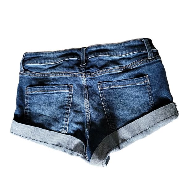 Celebrity Pink The Honey short shorts mid rise size 1/25 distressed Cheeky - Picture 4 of 10